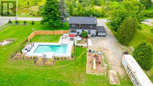 973 Alberton Road S, Hamilton (Ancaster), ON - Outdoor With In Ground Pool With Backyard