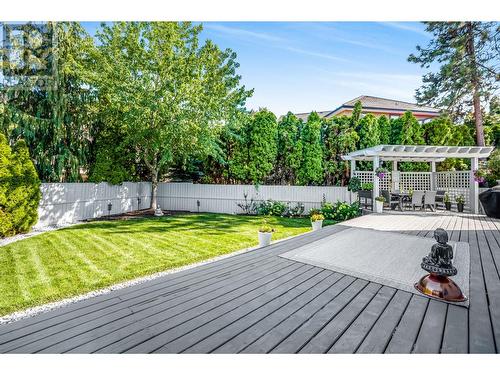 2521 Quail Place, Kelowna, BC - Outdoor With Deck Patio Veranda