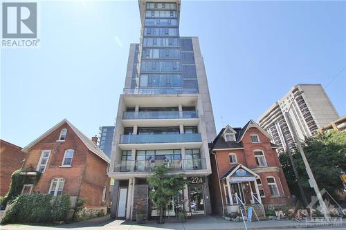 224 Lyon Street N Unit#1213, Ottawa, ON - Outdoor With Balcony With Facade