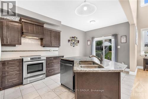 209 Opale Street, Prescott And Russell, ON - Indoor Photo Showing Kitchen With Double Sink