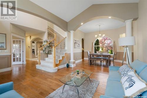 214 Bellmont Terrace, Saskatoon, SK - Indoor Photo Showing Living Room