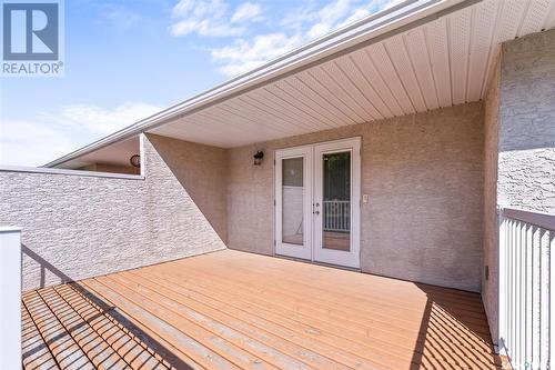 110 851 Chester Road, Moose Jaw, SK - Outdoor With Deck Patio Veranda With Exterior