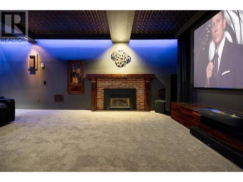 2300 23 Avenue, Vernon, BC - Indoor With Fireplace