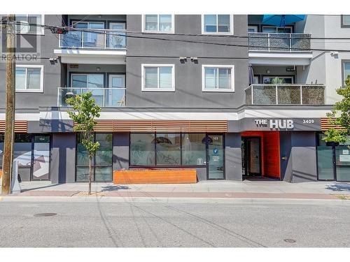 3409 28 Avenue Unit# 212, Vernon, BC - Outdoor With Balcony With Facade