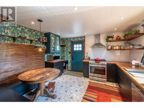 133 Secrest Place, Penticton, BC - Indoor Photo Showing Kitchen With Double Sink