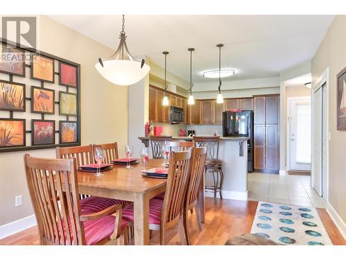 3996 Beach Avenue Unit# 221, Peachland, BC - Indoor Photo Showing Dining Room