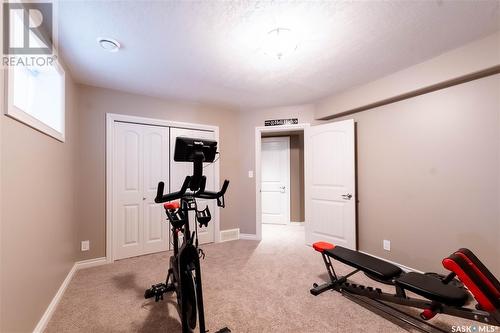 62 Belmont Crescent, Moose Jaw, SK - Indoor Photo Showing Gym Room