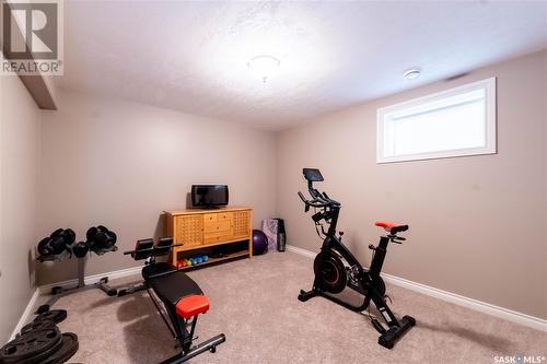 62 Belmont Crescent, Moose Jaw, SK - Indoor Photo Showing Gym Room