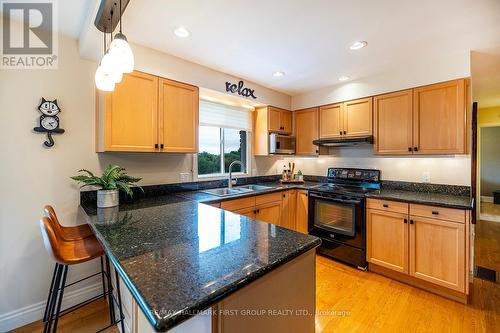 122 Gilson Point Road, Kawartha Lakes (Little Britain), ON - Indoor Photo Showing Kitchen With Double Sink