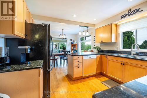 122 Gilson Point Road, Kawartha Lakes (Little Britain), ON - Indoor Photo Showing Kitchen With Double Sink