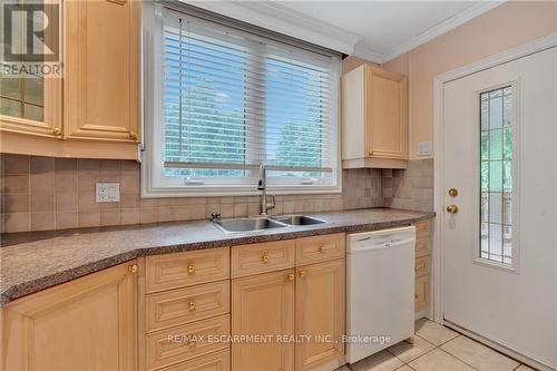 74 Balmoral Avenue S, Hamilton (Delta), ON - Indoor Photo Showing Kitchen With Double Sink