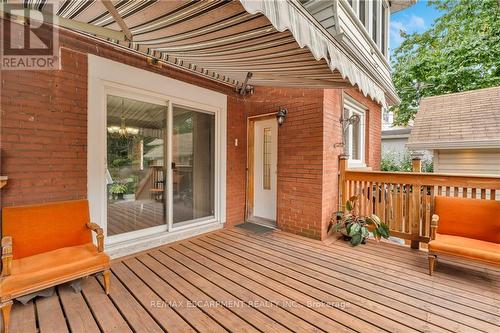 74 Balmoral Avenue S, Hamilton (Delta), ON - Outdoor With Deck Patio Veranda With Exterior