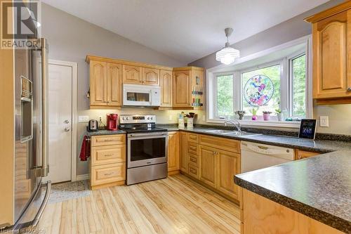 292 Balaklava Street, Paisley, ON - Indoor Photo Showing Kitchen With Double Sink