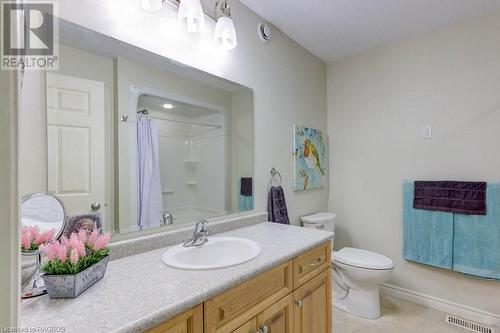 Bathroom between both main floor bedrooms - 292 Balaklava Street, Paisley, ON - Indoor Photo Showing Bathroom