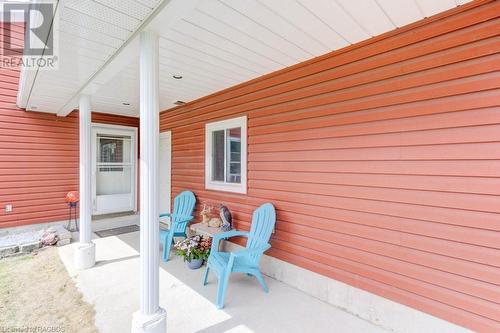 Front Porch of Unit 2 - 292 Balaklava Street, Paisley, ON - Outdoor With Exterior