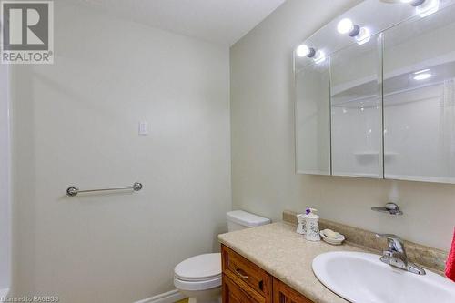 Bathroom with Laundry - 292 Balaklava Street, Paisley, ON - Indoor Photo Showing Bathroom