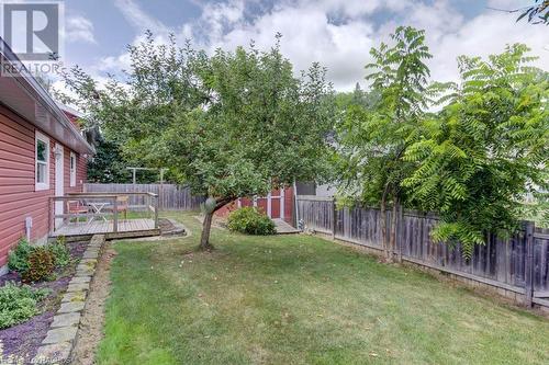 Fenced Back Yard and Shed for Unit 2 - 292 Balaklava Street, Paisley, ON - Outdoor