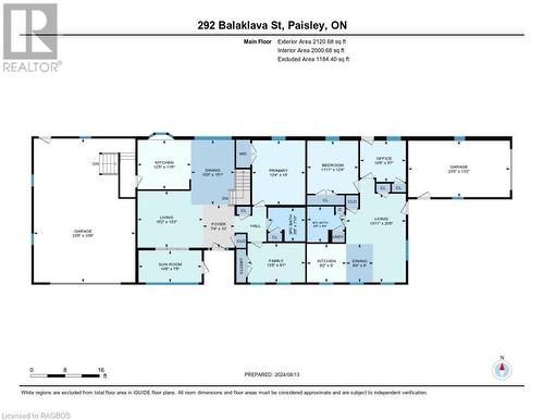 Units 1 and 2 main floor plans - 292 Balaklava Street, Paisley, ON - Other