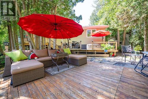 1335 Furniss Drive, Ramara (Brechin), ON - Outdoor With Deck Patio Veranda With Exterior