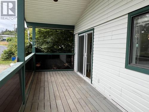 811 Oceanview Drive, Daajing Giids City, BC - Outdoor With Deck Patio Veranda With Exterior