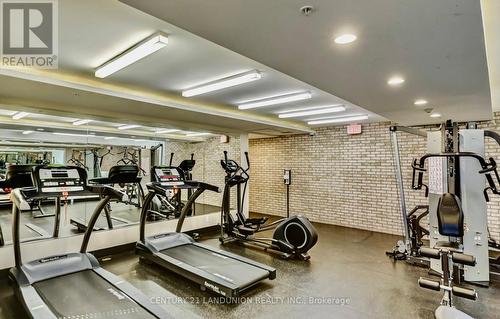 1201 - 39 Sherbourne Street, Toronto (Moss Park), ON - Indoor Photo Showing Gym Room