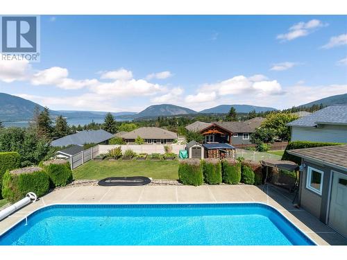 2051 3 Avenue Se, Salmon Arm, BC - Outdoor With In Ground Pool With View