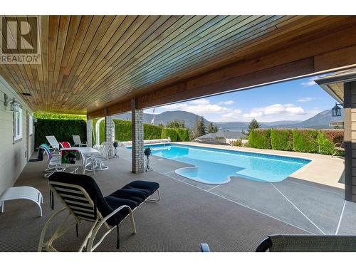 2051 3 Avenue Se, Salmon Arm, BC - Outdoor With In Ground Pool With Deck Patio Veranda With Exterior