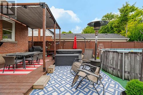 344 East 12Th Street, Hamilton (Hill Park), ON - Outdoor With Above Ground Pool With Deck Patio Veranda With Exterior