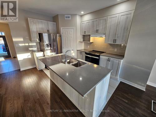 1693 Tenley Drive, Kingston, ON - Indoor Photo Showing Kitchen With Double Sink With Upgraded Kitchen