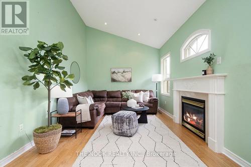 288 Fleming Drive, Milton (Dempsey), ON - Indoor Photo Showing Living Room With Fireplace