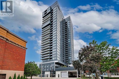 1503 - 370 Martha Street, Burlington, ON - Outdoor With Facade