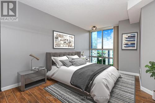 2208 - 3650 Kaneff Crescent, Mississauga (Mississauga Valleys), ON - Indoor Photo Showing Bedroom