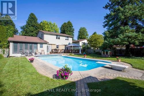 112 Applewood Crescent, London, ON - Outdoor With In Ground Pool With Backyard