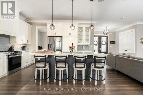 864 Concession 1 Road, Niagara-On-The-Lake, ON - Indoor Photo Showing Kitchen With Stainless Steel Kitchen With Upgraded Kitchen