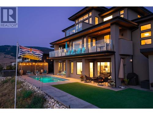 1738 Carnegie Street, Kelowna, BC - Outdoor With In Ground Pool With Balcony