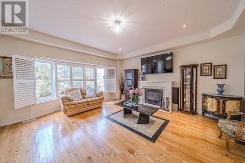 6 Elliottglen Drive, Ajax (Northeast Ajax), ON - Indoor Photo Showing Living Room With Fireplace