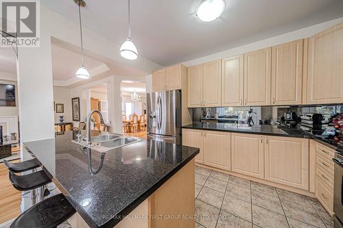 6 Elliottglen Drive, Ajax (Northeast Ajax), ON - Indoor Photo Showing Kitchen With Double Sink