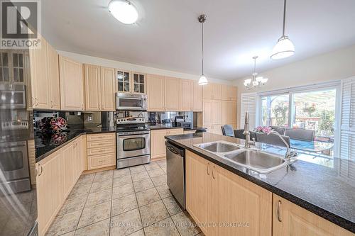 6 Elliottglen Drive, Ajax (Northeast Ajax), ON - Indoor Photo Showing Kitchen With Double Sink