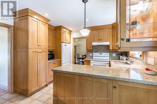 118 Ontario Street, Halton Hills, ON - Indoor Photo Showing Kitchen With Double Sink