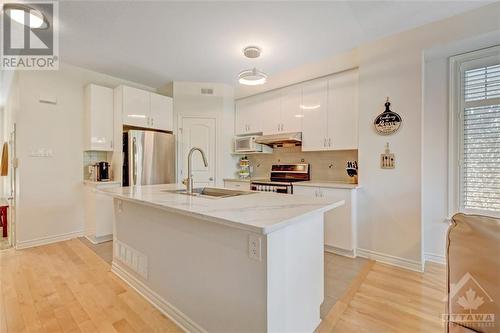 204 Espin Heights, Ottawa, ON - Indoor Photo Showing Kitchen With Double Sink With Upgraded Kitchen