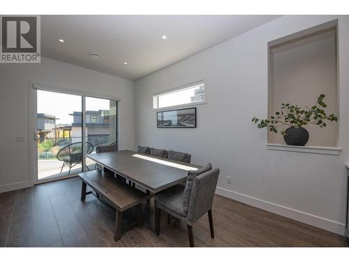 105 Predator Ridge Drive Unit# 4, Vernon, BC - Indoor Photo Showing Dining Room