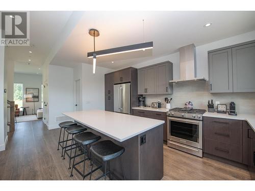 105 Predator Ridge Drive Unit# 4, Vernon, BC - Indoor Photo Showing Kitchen With Upgraded Kitchen