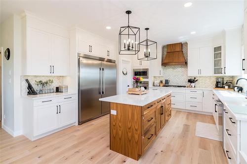 306 Duchek Drive, Ritchot Rm, MB - Indoor Photo Showing Kitchen With Upgraded Kitchen