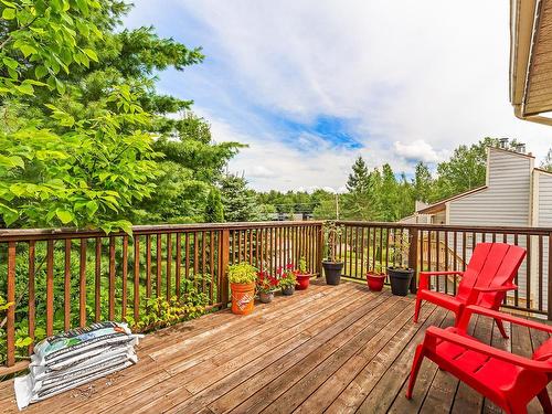 Terrasse - 5012 Ch. Du Parc, Orford, QC - Outdoor With Deck Patio Veranda With Exterior