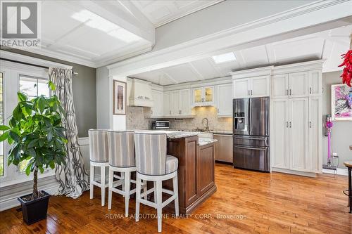 217 Slater Crescent, Oakville (Old Oakville), ON - Indoor Photo Showing Kitchen With Stainless Steel Kitchen