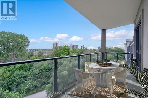 512 - 125 Shoreview Place, Hamilton (Stoney Creek), ON - Outdoor With Balcony With View With Exterior