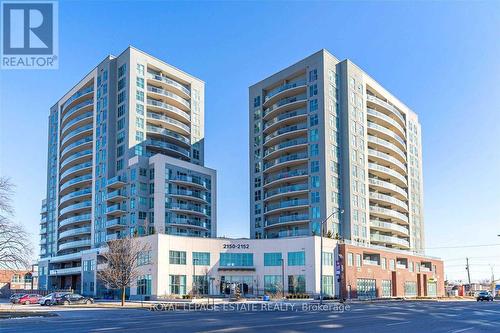 909 - 2152 Lawrence Avenue E, Toronto (Wexford-Maryvale), ON - Outdoor With Balcony With Facade