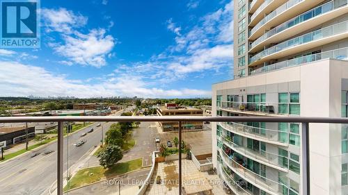 909 - 2152 Lawrence Avenue E, Toronto (Wexford-Maryvale), ON - Outdoor With Balcony With View