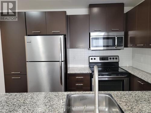 1711 - 360 Square One Drive, Mississauga (City Centre), ON - Indoor Photo Showing Kitchen With Stainless Steel Kitchen With Upgraded Kitchen