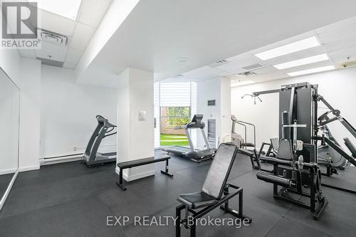 401 - 1 Hickory Tree Road, Toronto (Weston), ON - Indoor Photo Showing Gym Room